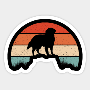 Coated Retriever Dog Sticker